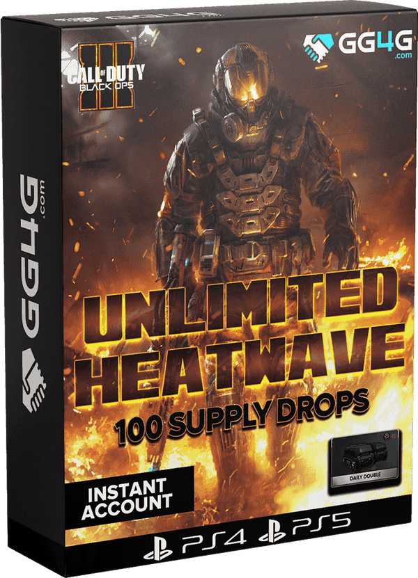 PS4/5 - CoD: Black Ops 3 Unlimited Hitzewelle + 100 Kisten